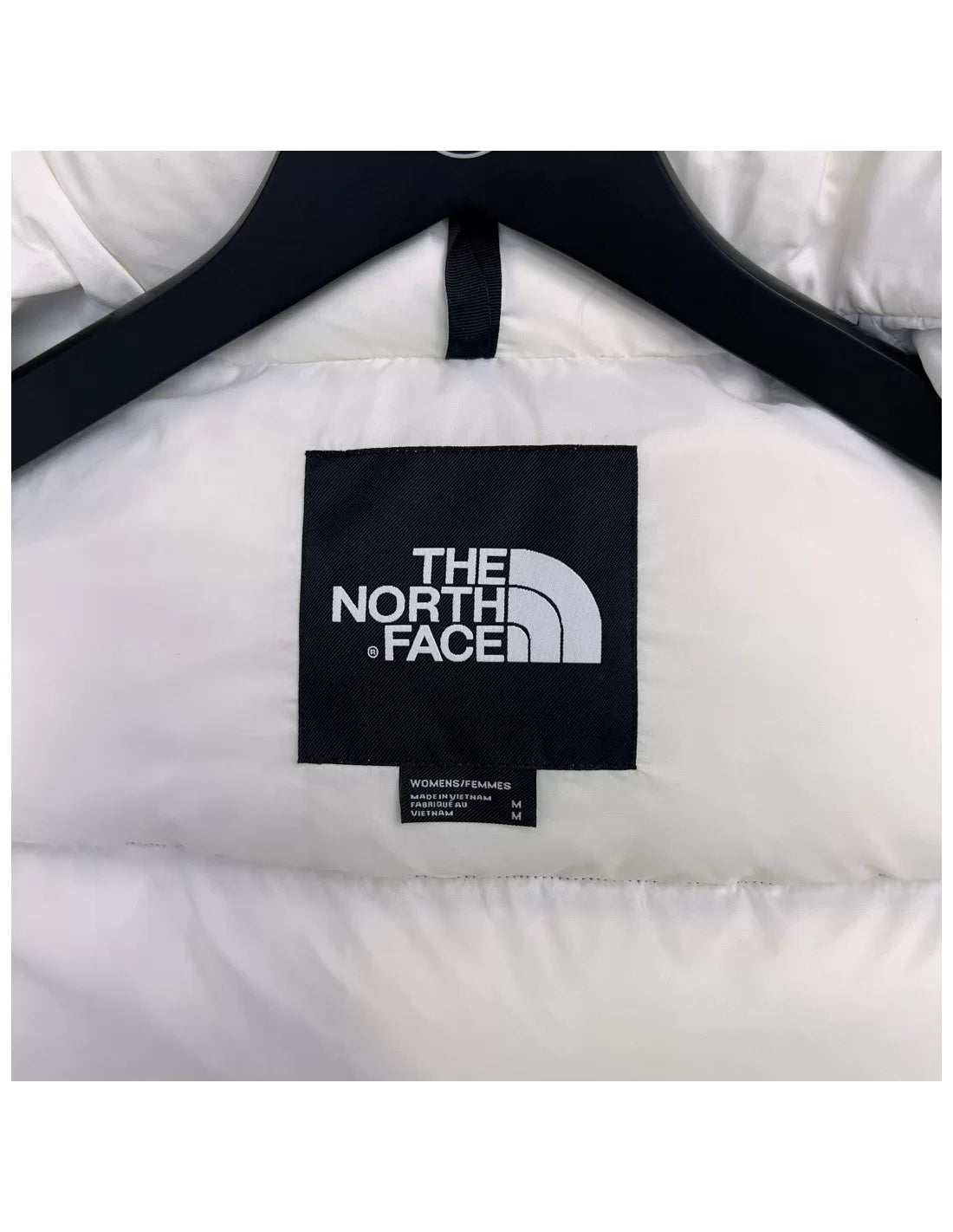 THE NORTH FACE SHORT JACKET BLACK & WHITE